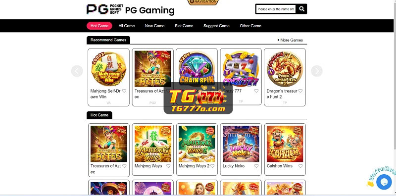 Top TG777 Slot Games in 2024